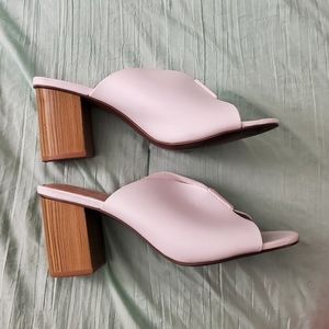 Who What Wear White Mules